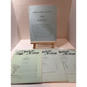 Iowa Genealogical Society & Hawkeye Heritage Journals Marriage Genealogy History